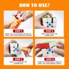GAN Speed Cube Mastery Lubricant 10ml & Storage Bag Cube Speed Stabilizer Lubricant
