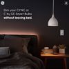 GE CYNC Smart Dimmer Light Switch, White Tones Control, Wire-Free, Battery Light Switch, Bluetooth Switch, White (1 Pack)