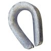 Heavy Wire Rope Thimble, 3/8 in, Steel (4 Pieces)
