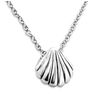 Seashell Necklace - Sterling Silver - Tiny/Discreet (45cm)