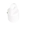 WHITECAP IND 3416WP Kgd. 3/4' Outside Eye End Pr Wht