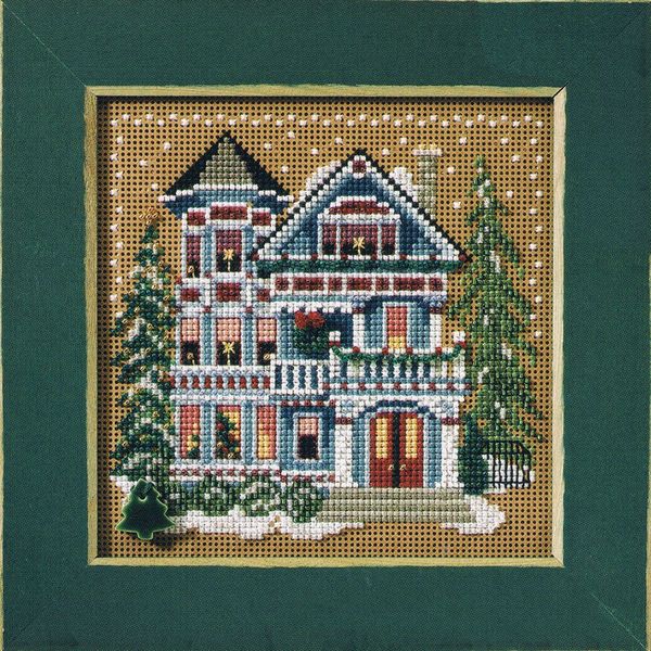 Mill Hill Queen Anne House - Cross Stitch Kit