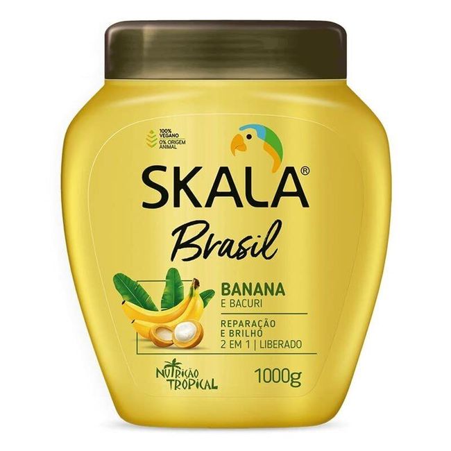 SKALA - Brasil Banana and Bacuri 2 in 1 Treatment Cream Net 35.27 Oz