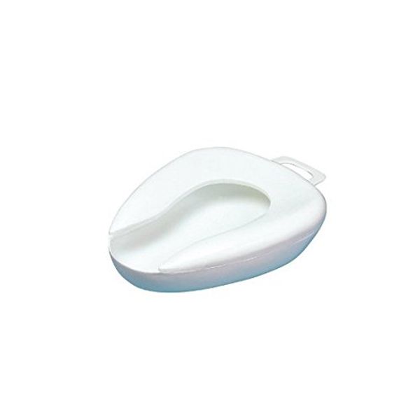 Ability Superstore - Standard White Plastic Bed Pan with Handle 15 x 12 x 4 inch