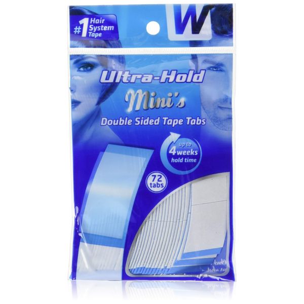 Walker's Ultra Hold Minis Adhesive Tape Strips 72 Pack