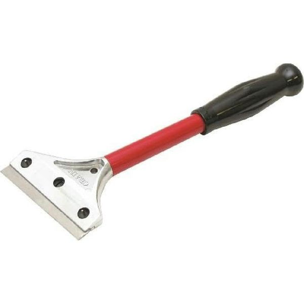 MARSHALLTOWN Crain Razor Scraper, 4 Inch Blade, 12 Inch Handle, Cast Aluminum Head, Used for Surface Preparation and Maintenance, Flooring and Carpet Scraper, Paint Scraper, 350