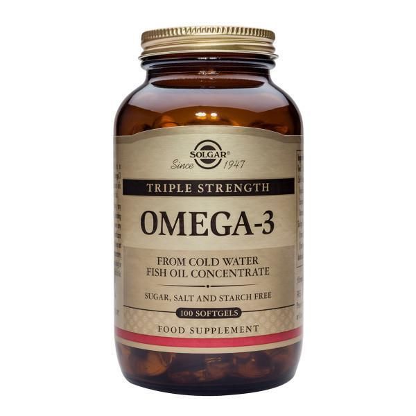 Solgar Triple Strength Omega-3 Softgels EPA DHA (x100)