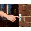 Push to Exit Button for Door Access Control Big Press Button Waterproof Stainless Steel Shell with Back Mounted Box NO/COM Output