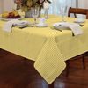 Classic Home Store Alan Symonds Tablecloths Gingham Tablecloth Yellow 54 x 72