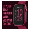 Reflex Active Series 12 Berry Strap Smart Watch