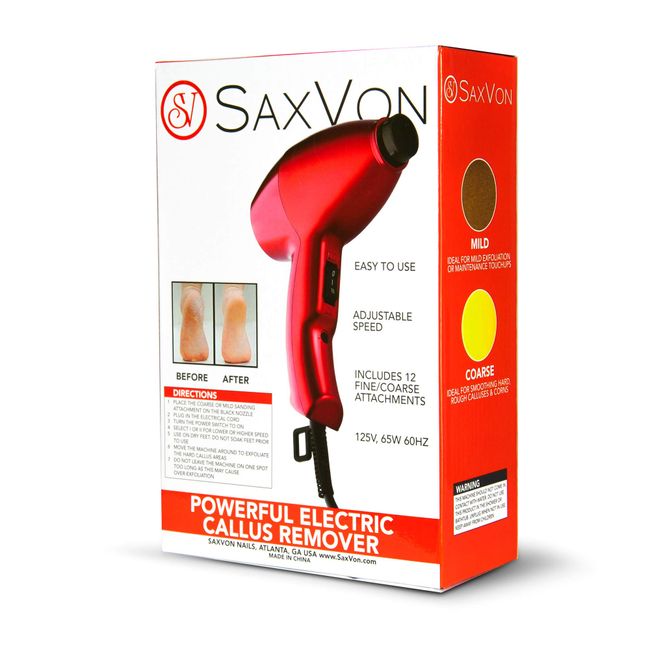 SaxVon Electric Foot Callus Machine