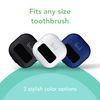 Bril UV-C Toothbrush Cleaner, Portable Brush Cover, Holder, and Travel Case for Any Size Toothbrush, Black