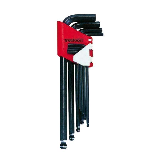 Teng 1479MM 9 Metric 1.5-10mm Ball-Point Hex Key Set