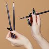 Jessup Eyeliner Brush Set, 3pcs B0CTDKRGCJ Precision Eyeliner Brushes Fine Point Angled Thin Gel Liquid Flat Winged Eye Liner Brush, Black T346