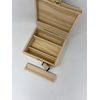 SUTUS OFFICIAL RIZLA WOODEN STORAGE BOX WITH ROLLING PLATFORM