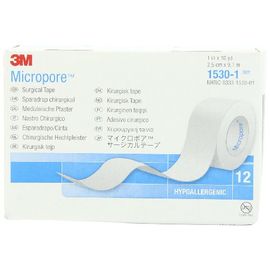 3M 1530-1 Micropore Surgical Tape 1inch x 10 yd. - Box of 10 – imedsales