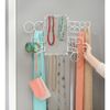 iDesign Classico Wall Mount Accessory Organizer, White