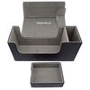 docsmagic.de Premium Magnetic Tray Long Box Black Small - Card Deck Storage