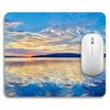 Mzmrss Beautiful Lake and Mountains at Sunset Mouse Pad Mat Rectangle Non-Slip Rubber Base Computer Mousepad