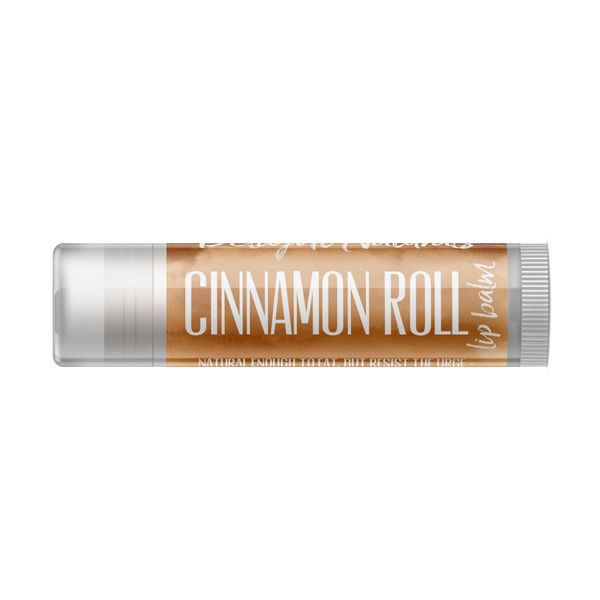 Delight Naturals Jumbo Lip Balm - Cinnamon Roll