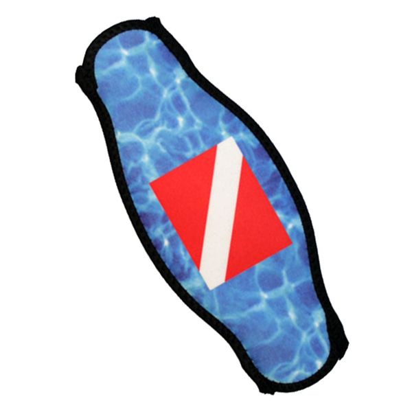 Innovative Scuba Concepts Strap Wrapper Neoprene Mask Strap Cover Dive Flag