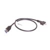 Coolgear Secure USB-C to USB-A Cable 20in - Screw Lock for Stable Connections, 5Gbps Data, 3A Power