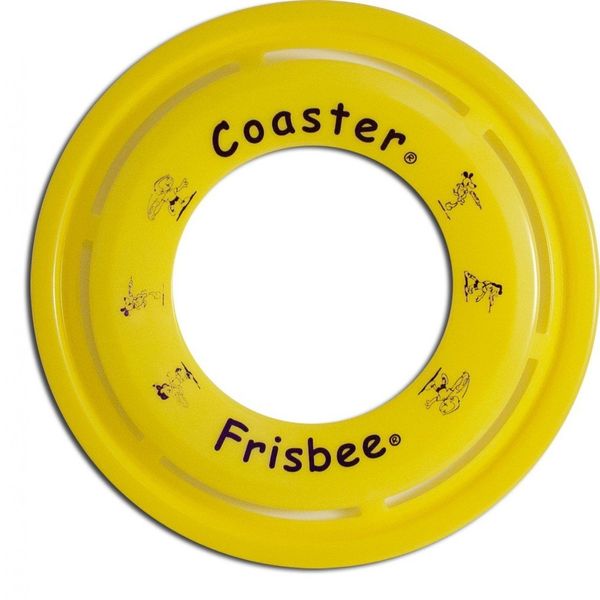 Wham-O Frisbee Coaster Ring Sport and Catch Disc [Colors May Vary]