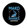 Mako Shark Animal Tooth Funny Ocean PopSockets Swappable PopGrip