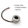IMCCZONY R503 Circular Round Ring Indicator LED Control DC3.3V MX1.0-6Pin Capacitive Fingerprint Module Sensor Scanner-19mm