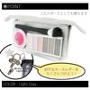 Sunstar Stationery S2312743 Pencil Case, Clear Pouch, Mitte, Flat, Light Gray