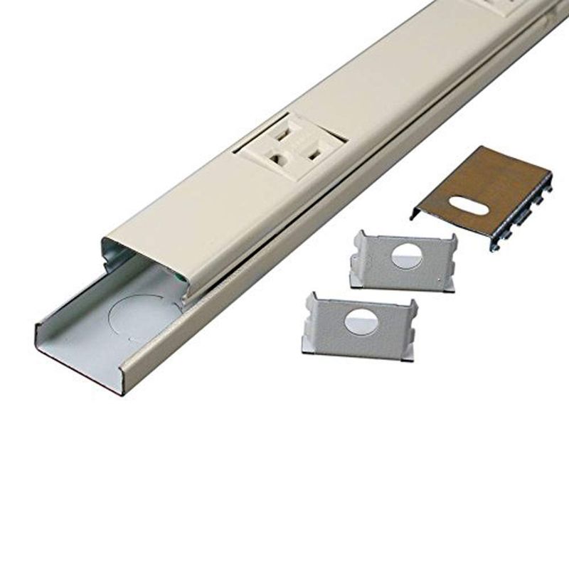 Legrand Wiremold V20GB506 Plugmold 2000 Series 5 Foot Hardwired Power ...