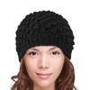 Dahlia Women's Knitted Wide Headband - Black