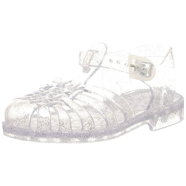 Méduse Badesandalen transparenten Silver