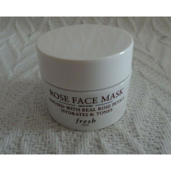 FRESH Rose Face Mask Travel Size .5 oz NEW