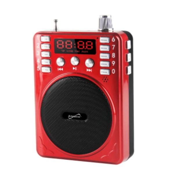 Bluetooth Portable PA System - Red