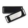Small Mejirushi Plates for Easy Clean Up Names Labels 5 Pack (Black)