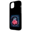 Raspberries in strong water colors look Case for iPhone 15 Plus
