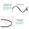 2 Pcs Hair Band, Plastic Easy Headbands, Headbands with Teeth Thin, DIY Headbands, 6mm Width Smooth Headbands
