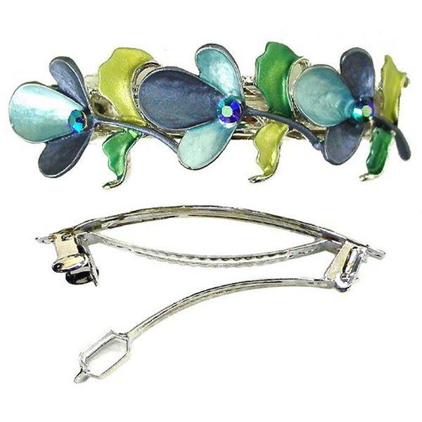crystal barrettes