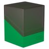 Ultimate Guard Boulder Deck Case 100+ SYNERGY Black/Green