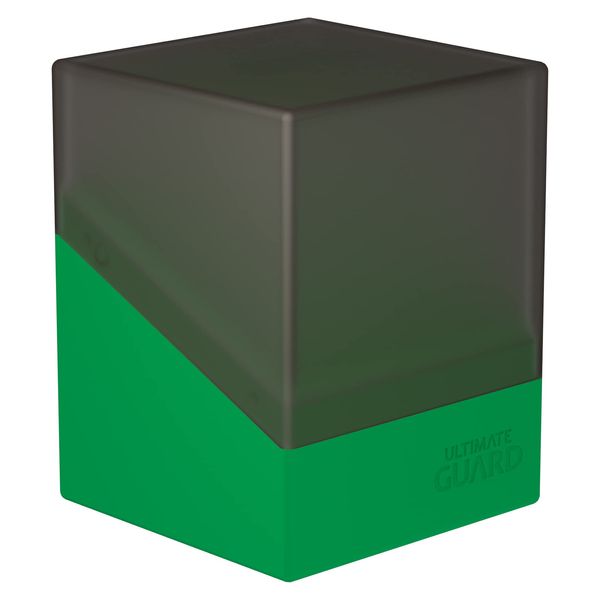 Ultimate Guard Boulder Deck Case 100+ SYNERGY Black/Green
