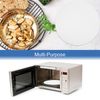 sourcing map 2pcs Silicone Microwave Mat 12 Inch, Multi-Purpose Hot Pad (White)