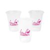 Fun Express Final Flamingle Plastic Disposable Cups Bulk 50 Ct
