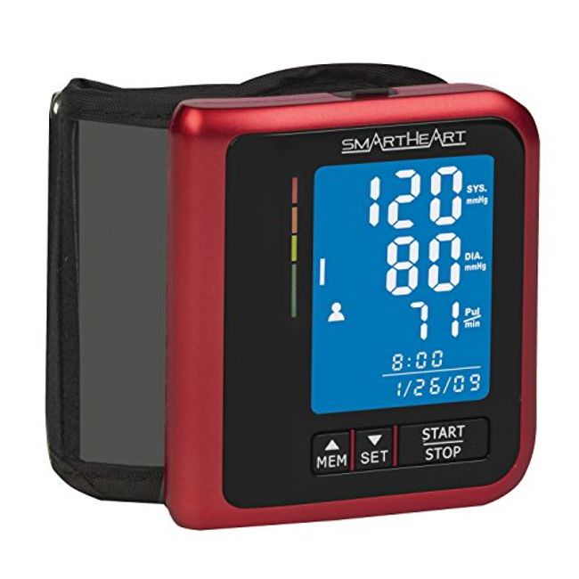 SmartHeart Blood Pressure Monitor, Adult Upper Arm Cuff, Advanced