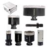 7pcs Diamond Core Drill Bits Set Masonry Ceramic Marble Tile Hole Saw Kit Tool