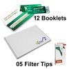 600 Rzla Green Rolling Papers & 600 SWAN Menthol Extra Slim Filter Tips
