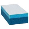 Bosch 2608608586 Hand Sanding Block Set, Blue/White, 70 x 125 mm