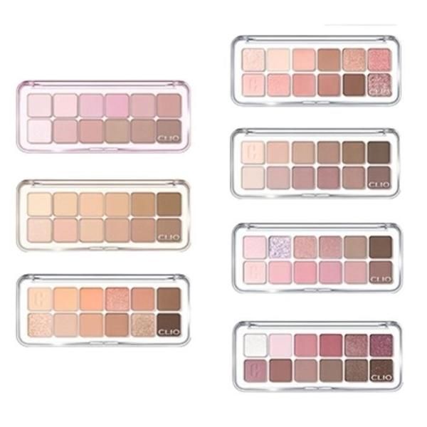 Clio Pro Eye Palette Air 7.2g (Rose Connect Color) x3