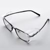 [XIXIAN] Hay Fever Glasses Size, Dustproof, Pollen Protection, Side Shield Wings for Metal Frame Protective Glasses [4 Pieces] L/S (L)