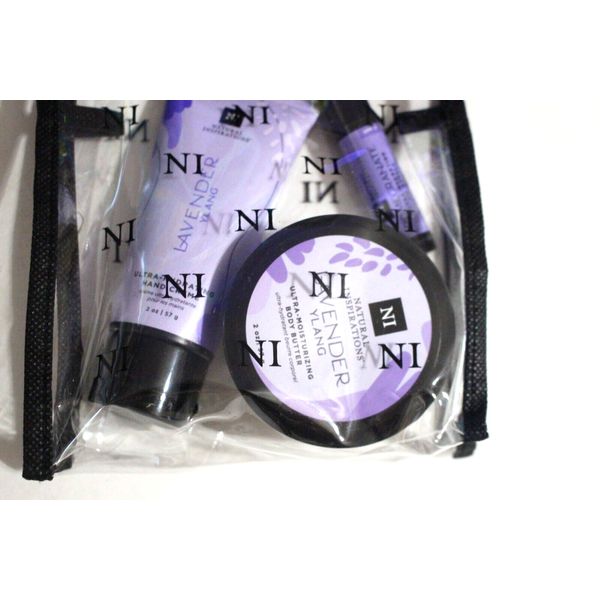 NATURAL INSPIRATIONS BODY CARE TRIO HAND CREAM BODY BUTTER LIP BUTTER